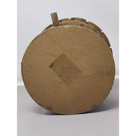 2 Rustic Handcrafted Wooden Birdhouse Round Wooden & General Store - Picture 8 of 13